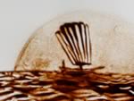 2009 - Live sand drawing for concert, Macao