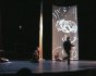 2010 - Live sand drawing for the play "Cet animal qui nous (...)