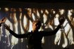 Festival Messiaen 2011, Live sand drawing performance during Opera, © (…)