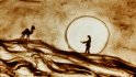 Dessin sur sable en direct, en concert, Festival Musica Nigella