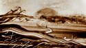 2009 - Dessin sur sable avec concert symphonique, Auditorium Lyon