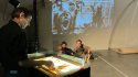 2012 :: Sand Art, Live Performances about animals, Paris
