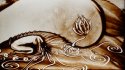 2010 - Live sand drawing show, corporate event, France