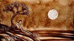 2011 :: Live sand drawing, for television, Dancing on Ice {JPEG}