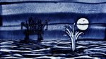 Bleu Nuit : : Film de dessin sur sable {JPEG}