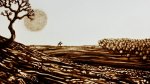 2011 : : Dessin sur sable pour un moyen métrage de cinéma {JPEG}