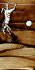 2010 - Live sand drawing (horse) for the play "Cet animal qui nous (…)