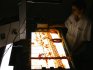 2008 - Sand animation film, shooting time for "Rezign"